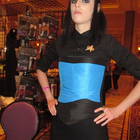 NWT Star Trek Science Officer Corset 28" LARGE - Picture 2 of 14